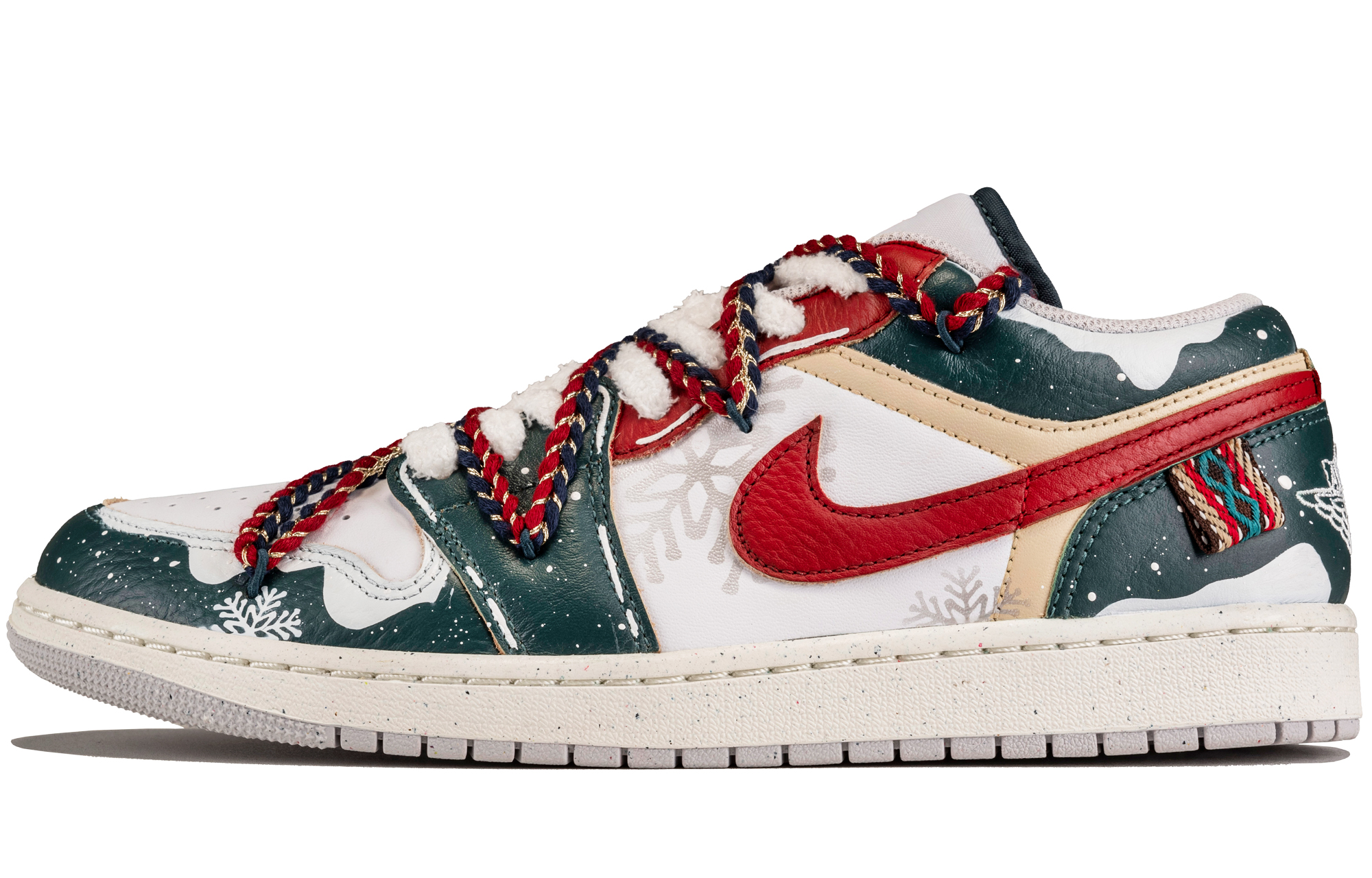 

Jordan 1. Износостойкие низкие винтажные баскетбольные кроссовки для мужчин, зеленые