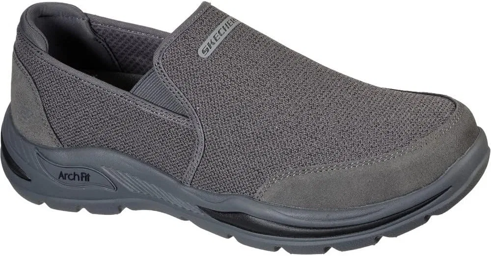 Мужские кроссовки Skechers Arch Fit Motley Ratel, Charcoal — фото 2