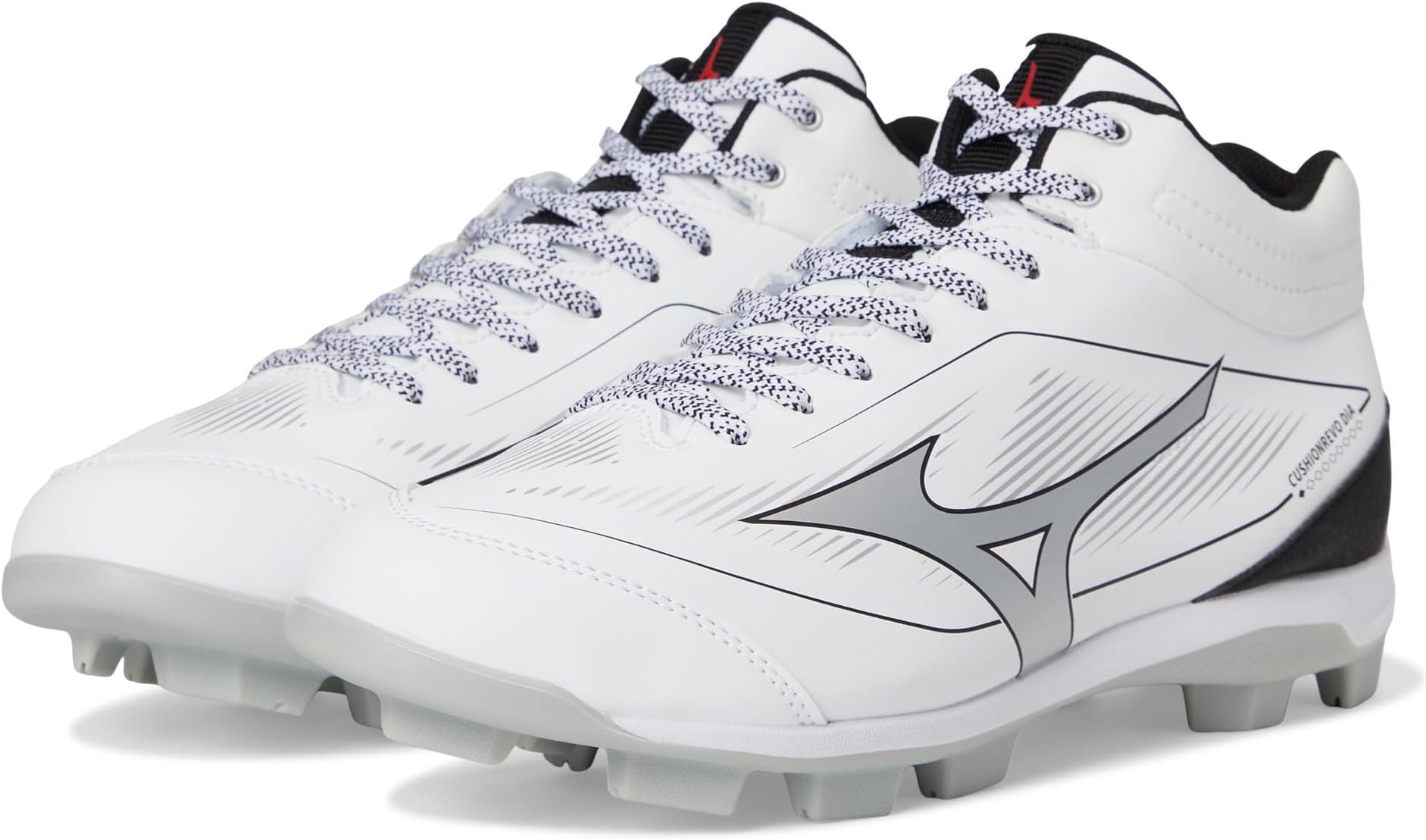 

Кроссовки Mizuno Men's Cushionrevo Diamond Mid Tpu, White/Black
