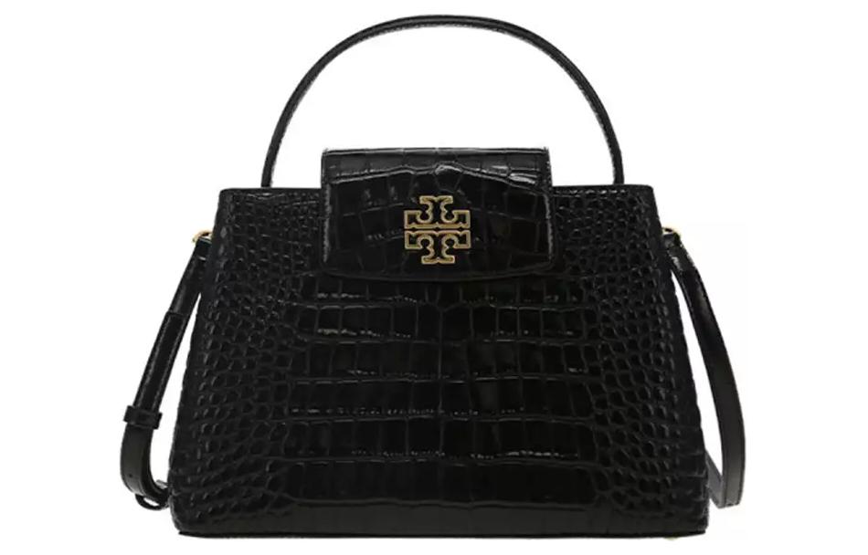 

Сумка через плечо из коровьей кожи большая женская черная TORY BURCH
