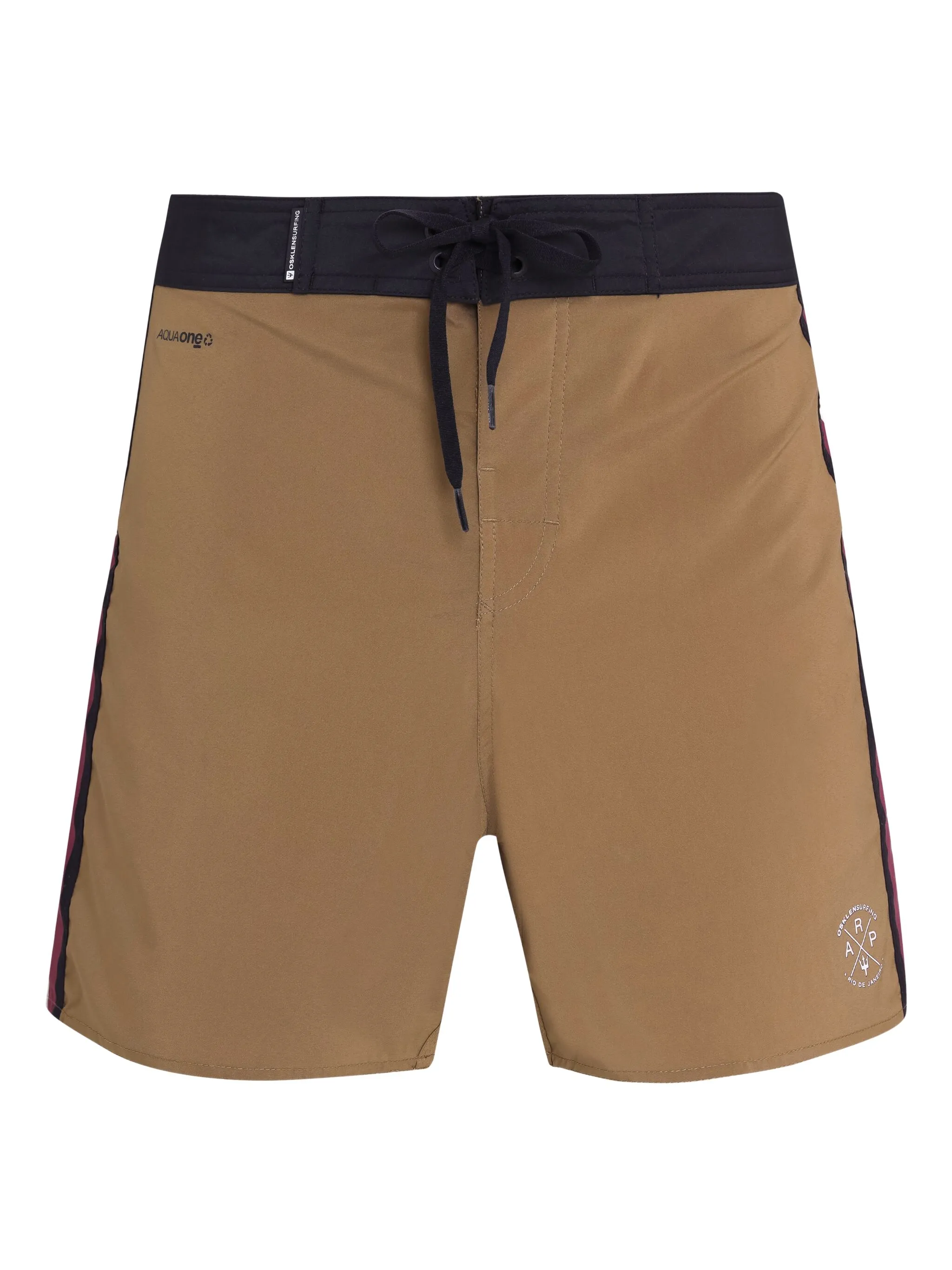 

Шорты-бермуды с лампасами Osklen, коричневый