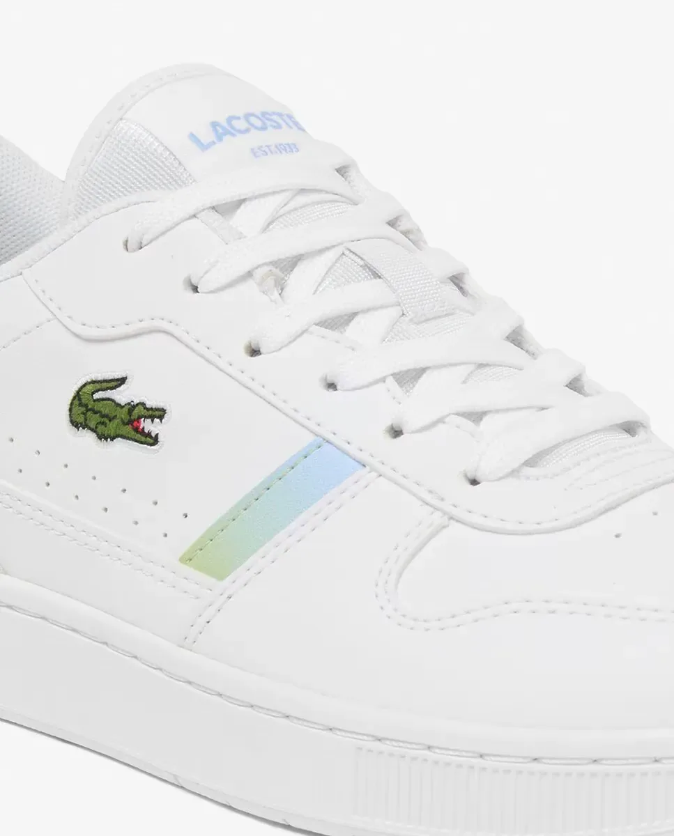 Lacoste Юношеские универсальные кроссовки T-Clip Set белого цвета — фото 4