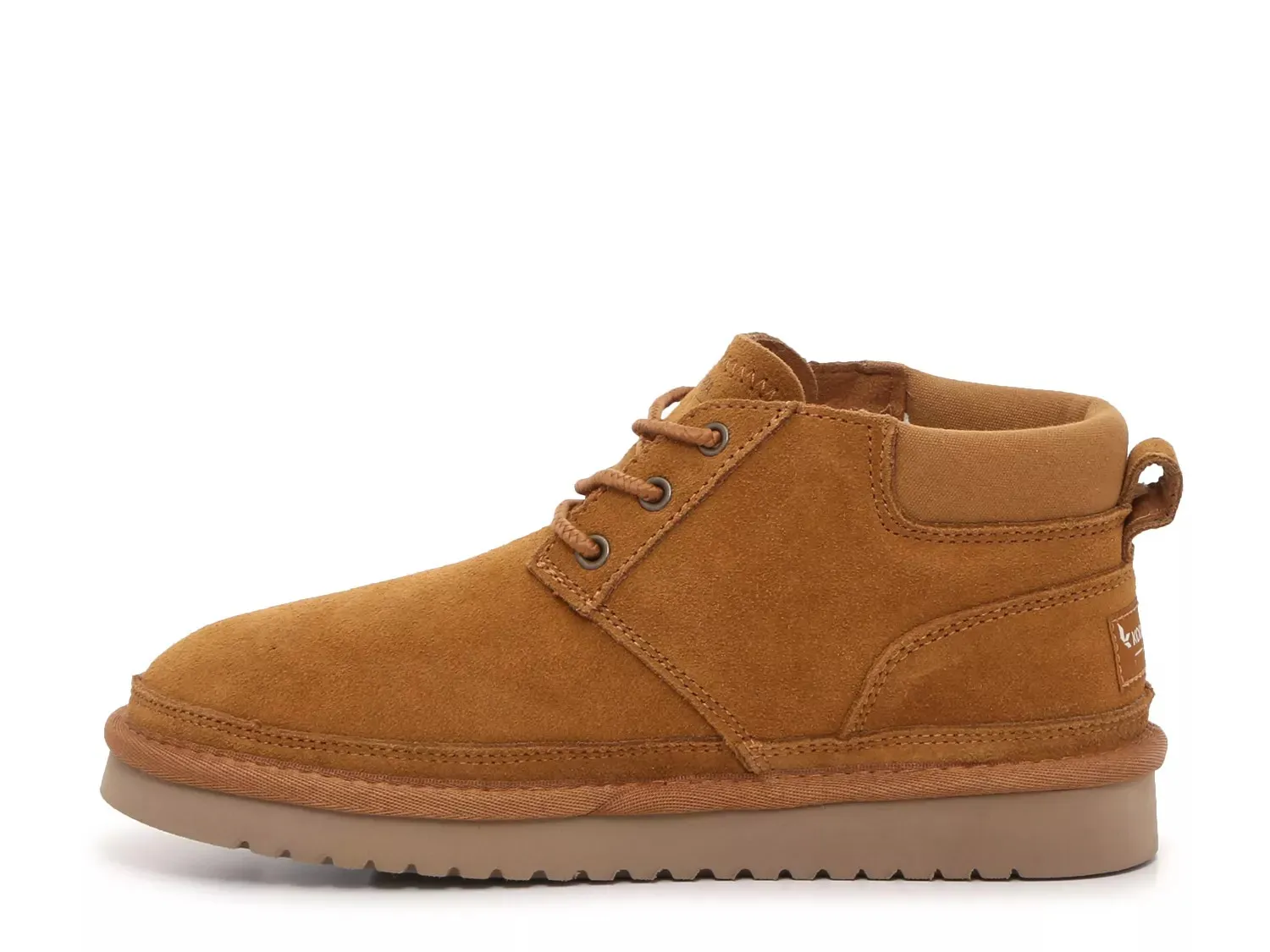 Женские ботинки Koolaburra от UGG зимние на шнуровке, каштановый — фото 3