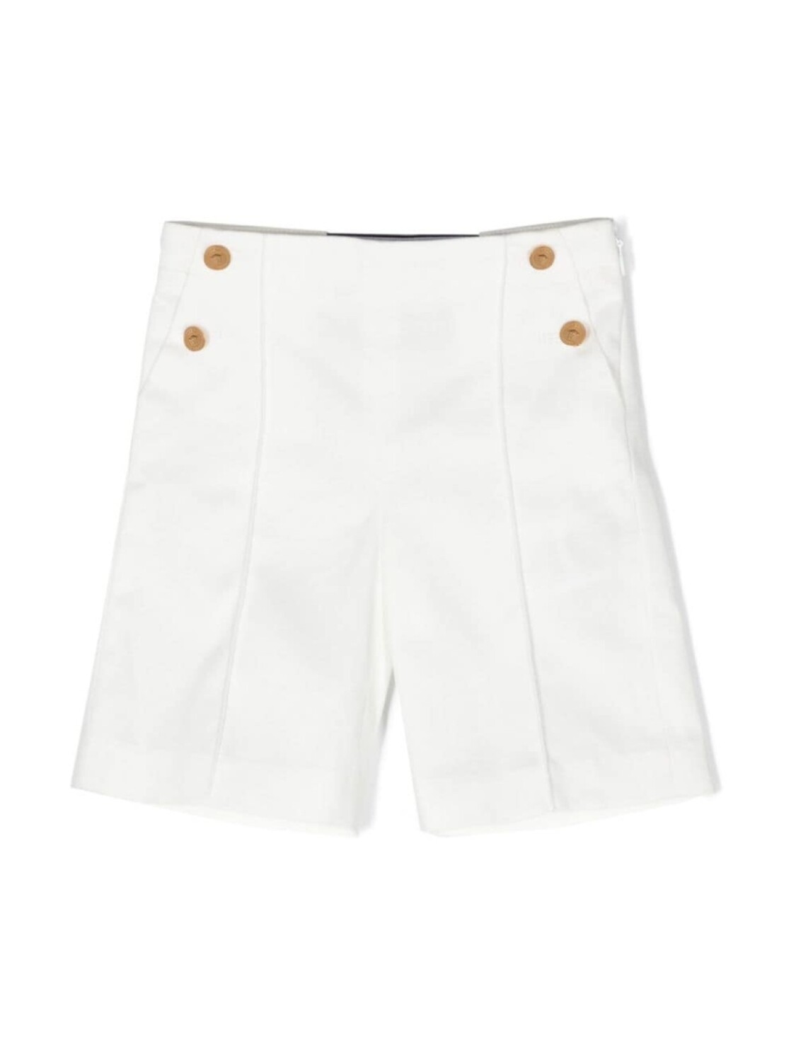 

Versace Kids шорты с узором Greca, белый