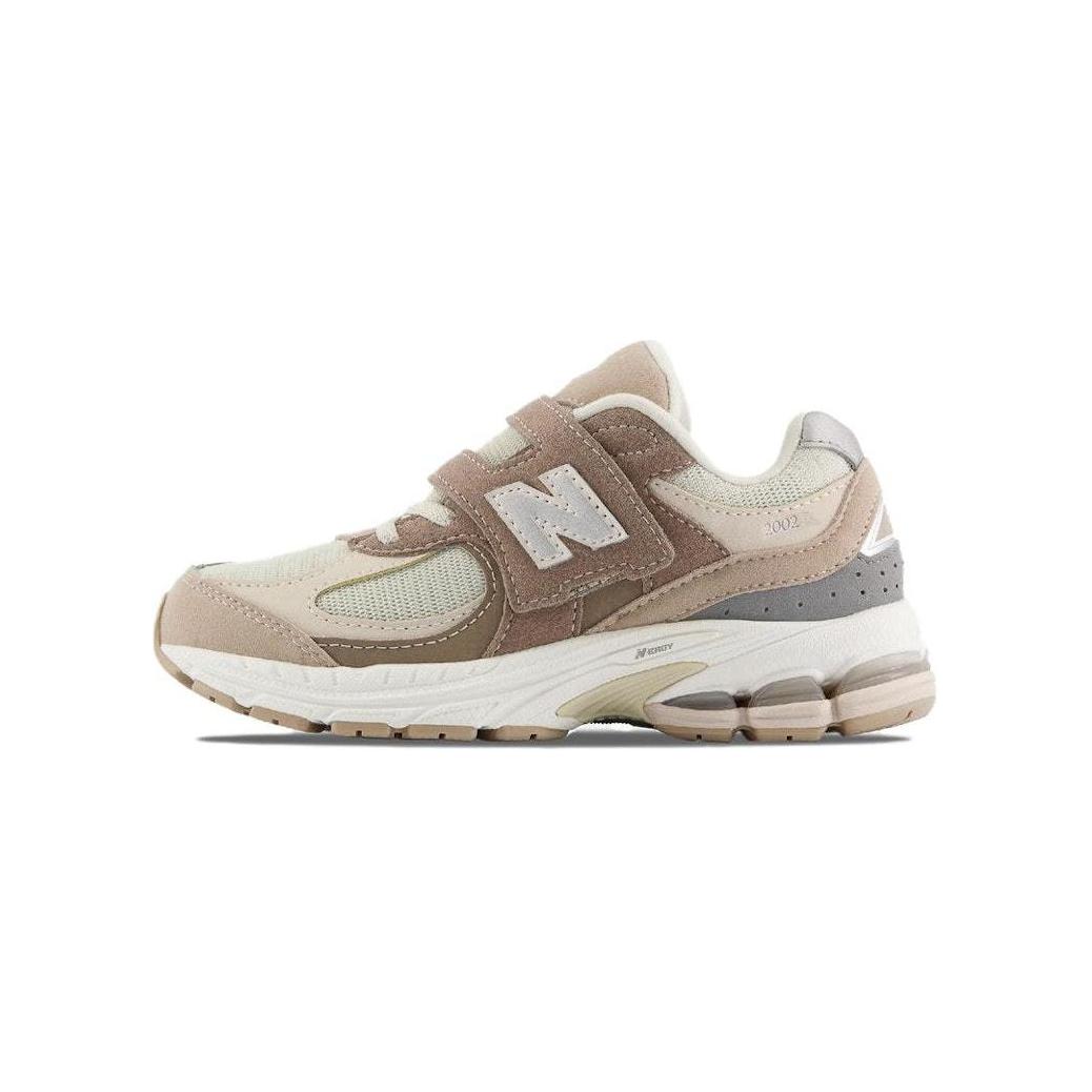 New Balance Крючок и петля 2002 износостойкие низкие детские ботинки beige brown для малышей — фото 3
