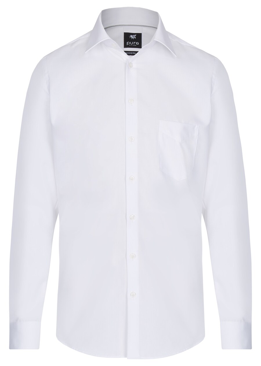 

Деловая рубашка PURE Regular fit Business Shirt, белый