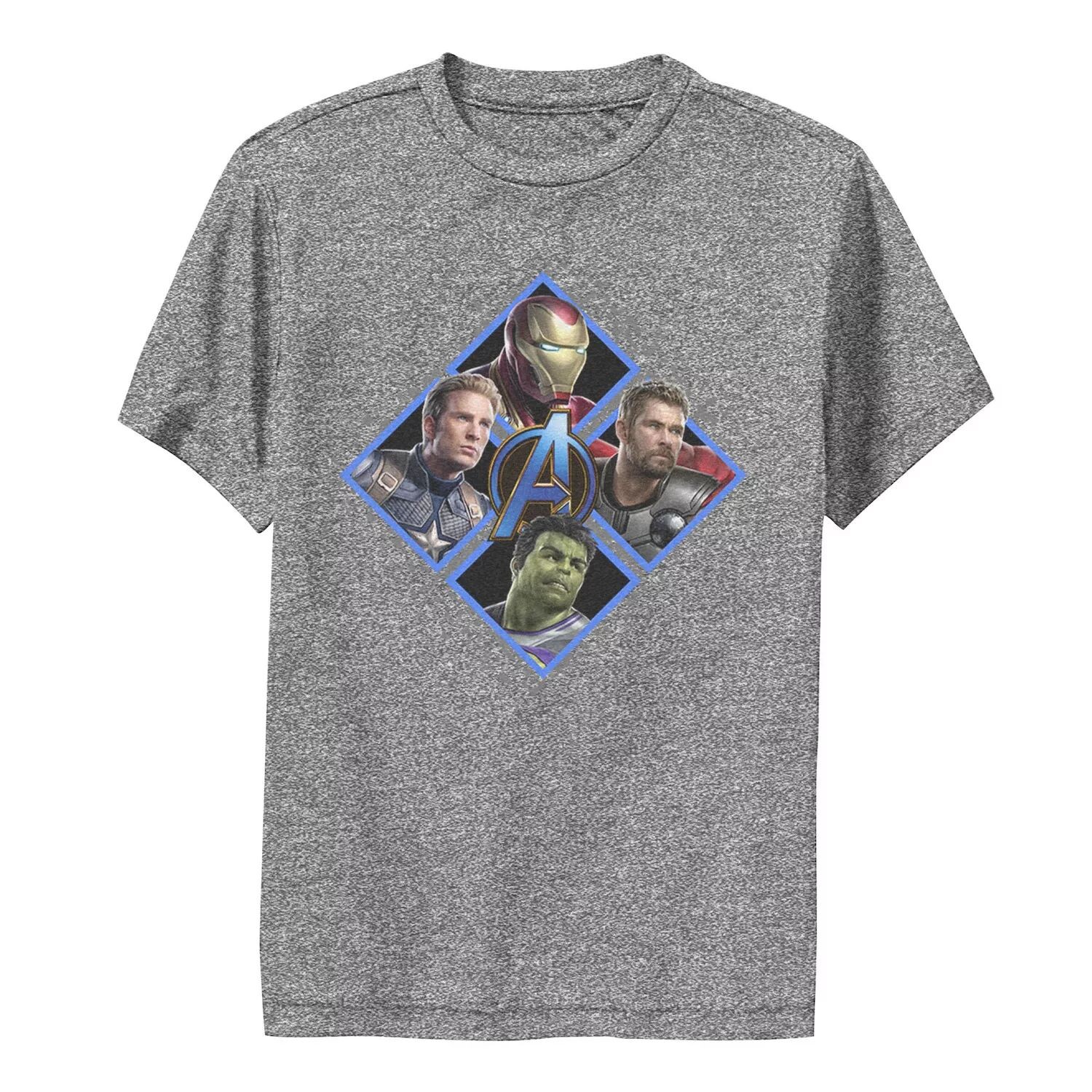 

Футболка с треугольными чашками и графикой для мальчиков 8–20 лет «Marvel Avengers Endgame» Marvel
