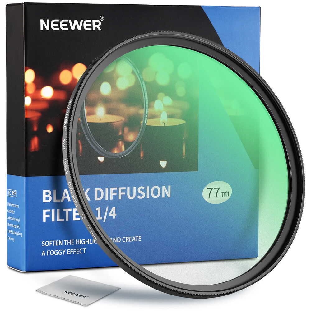 

Фильтр Neewer Black Diffusion Cinematic Effect Filter 66601008