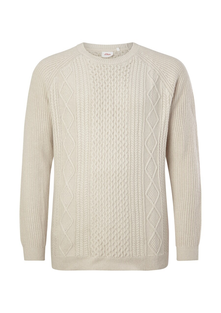 

Свитер s.Oliver Men Big Sizes, бежевый