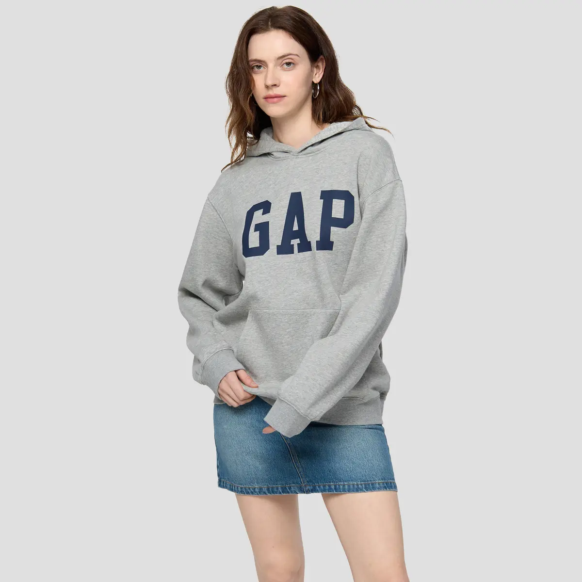 Толстовка унисекс с капюшоном, средней плотности ткани, другие GAP, marine синий — фото 4
