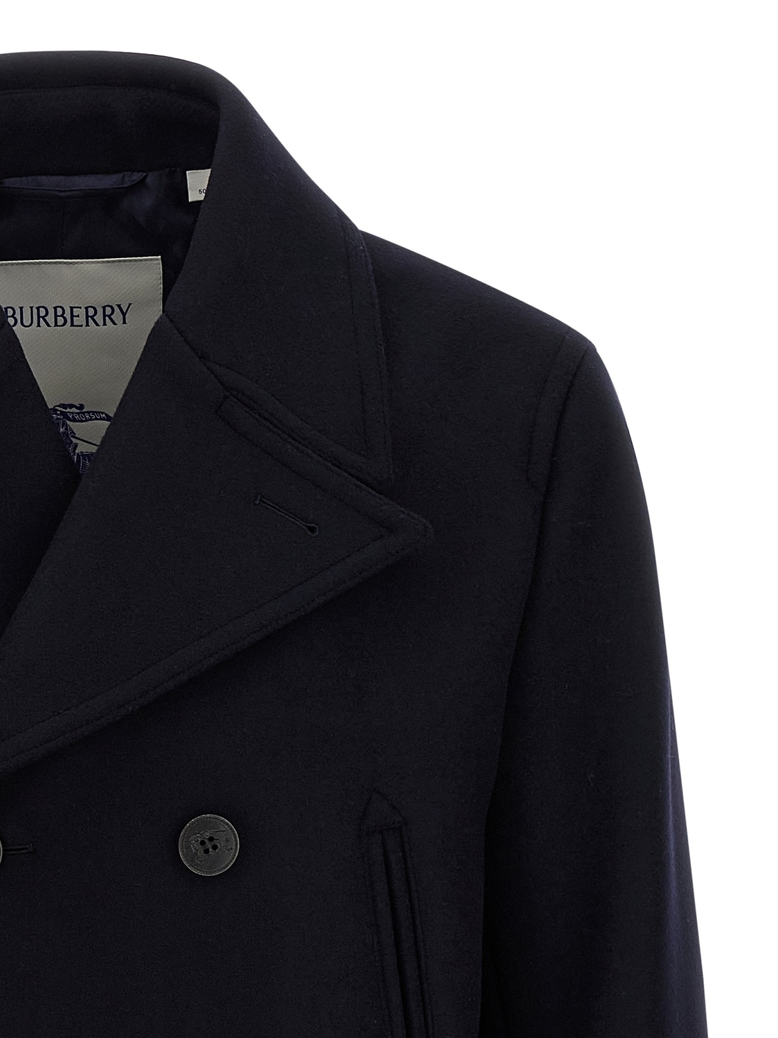 Пальто «Shelborne» BURBERRY, синий — фото 3