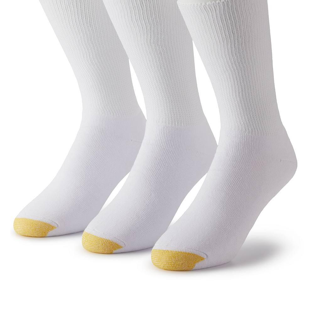 

Мужские удлинённые носки без крепления GOLDTOE, белый
