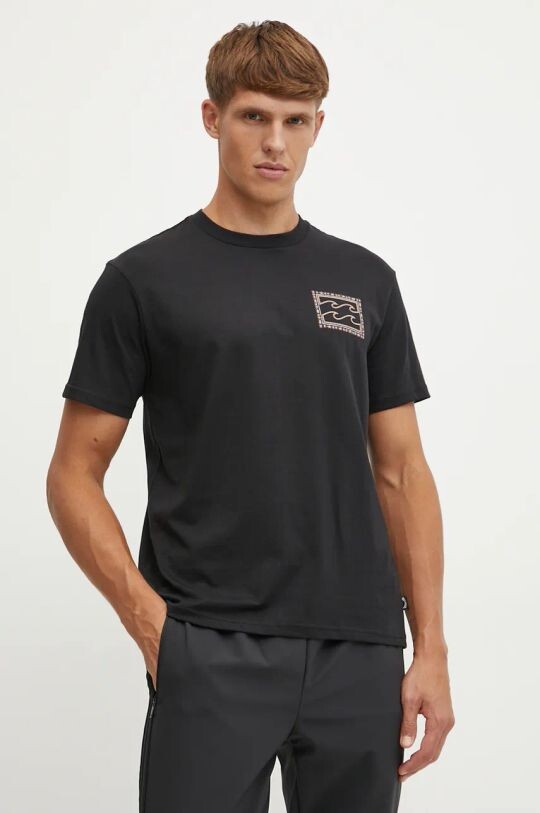 

Хлопковая футболка Crayon Wave Billabong, черный