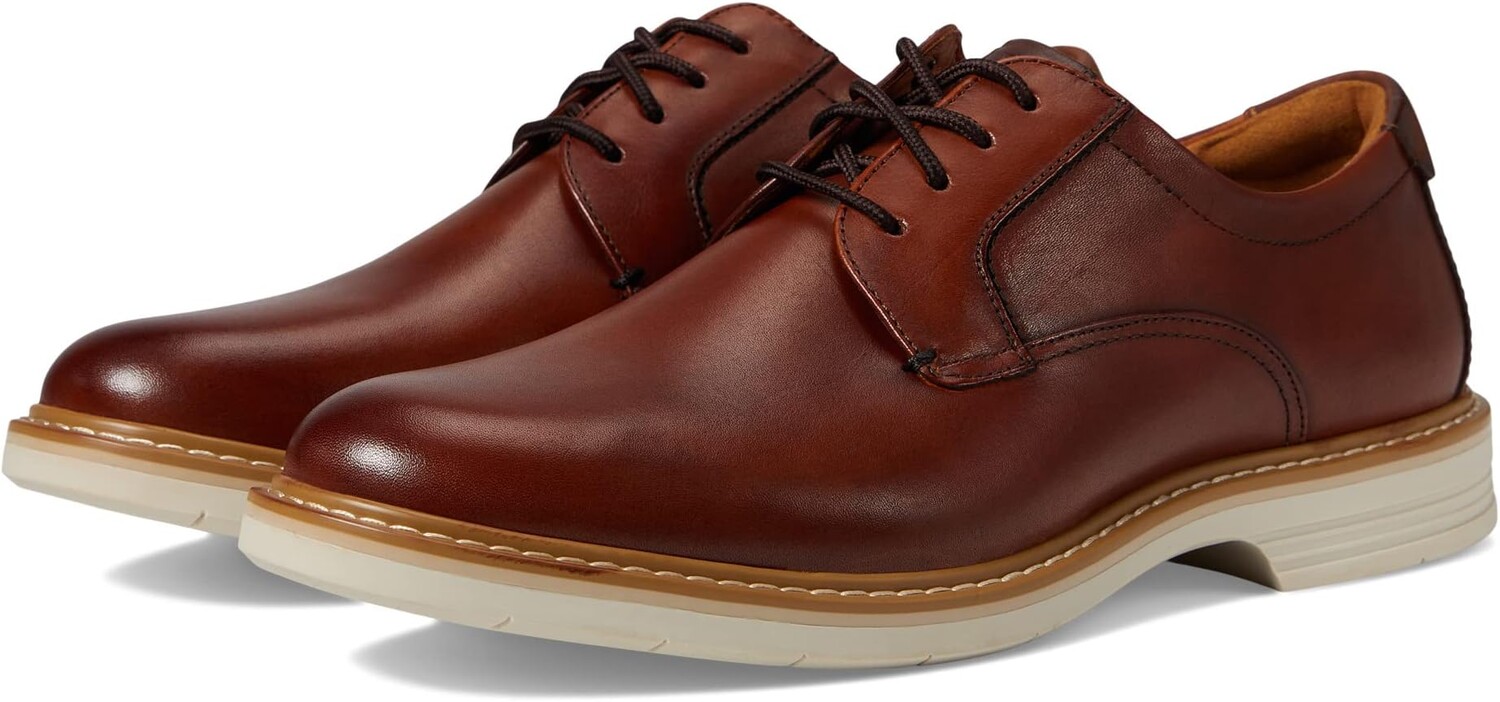 

Оксфорды Norwalk Plain Toe Oxford Florsheim, цвет Cognac Multi