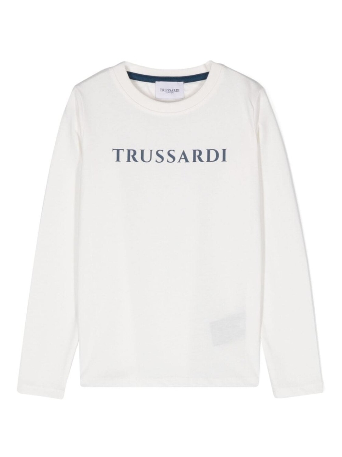 

TRUSSARDI JUNIOR футболка с логотипом, белый