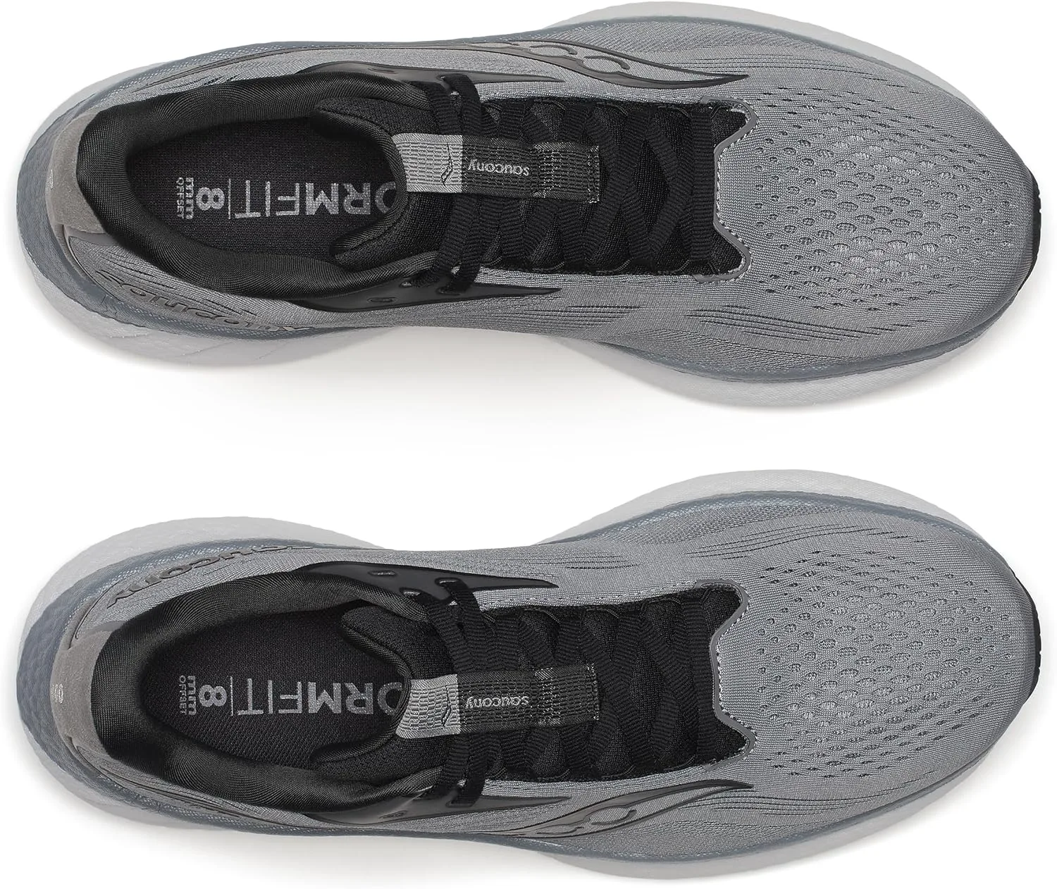 Мужские кроссовки для бега Saucony Ride 18, черный — фото 4