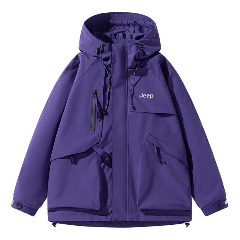 

Jeep Городская куртка для улицы унисекс, Fleece-Lined-Mauve