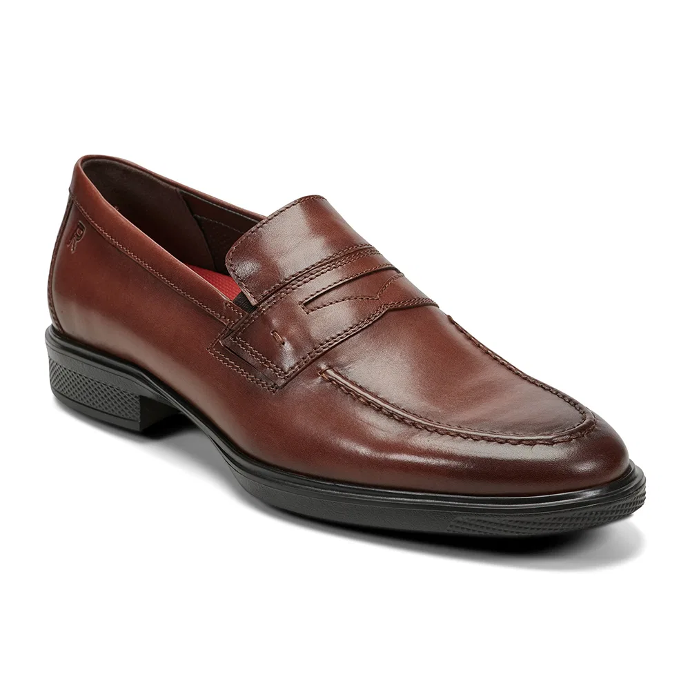 Мужские пенни-лоферы Keenan коричневые от Rockport