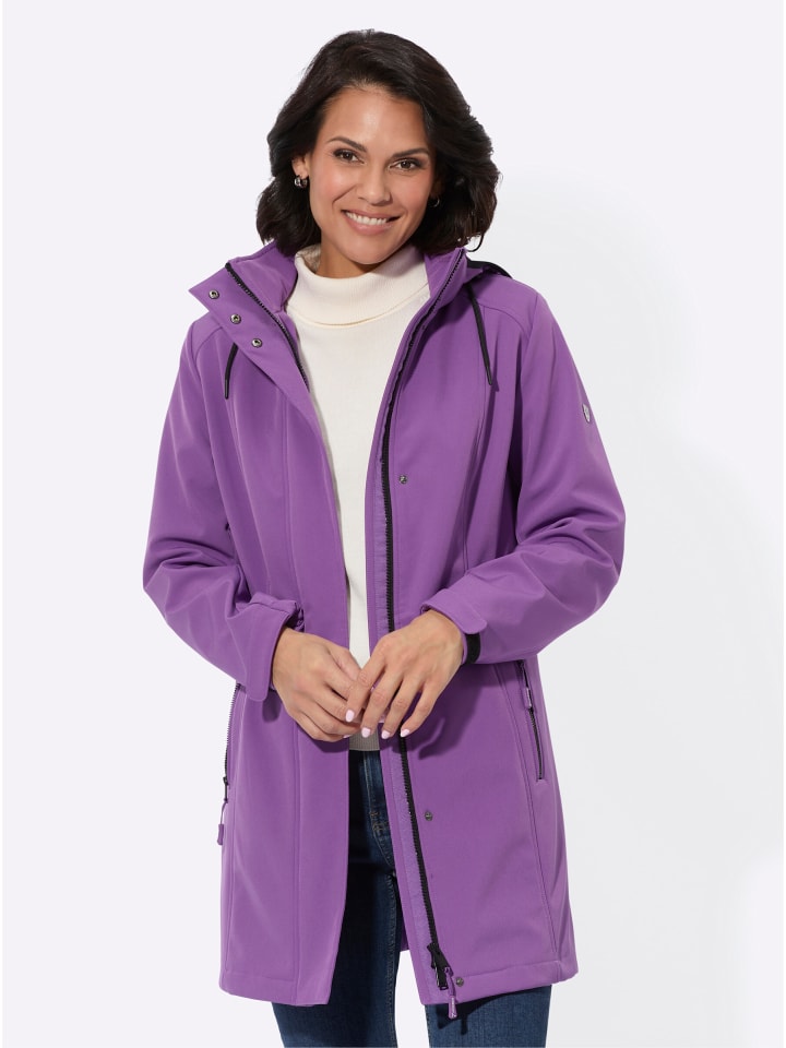 

Функциональная куртка фиолетового цвета WITT WEIDEN