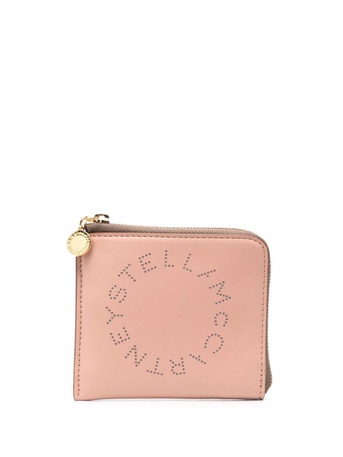 

Stella McCartney компактный кошелек Stella Logo, розовый