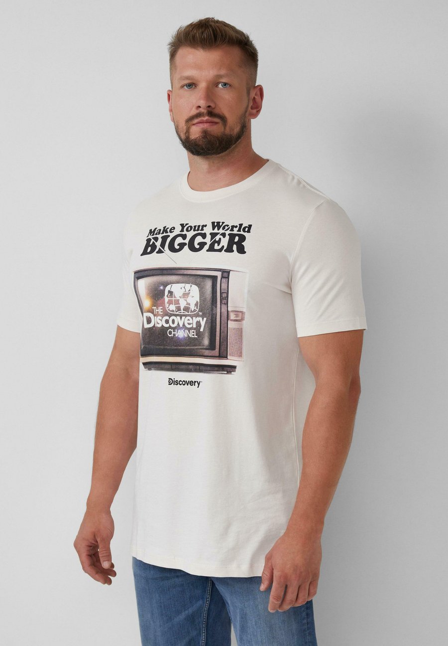 

Футболка s.Oliver MIT DISCOVERY, Creme/Light Grey, Серый, Футболка s.Oliver MIT DISCOVERY, Creme/Light Grey