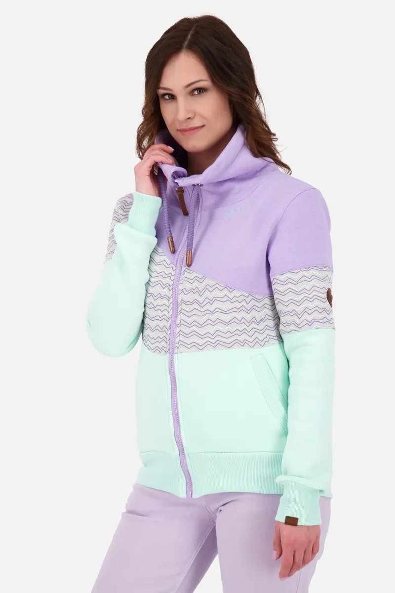 

Толстовка Alife & Kickin "ValeraAK B толстовка женская толстовка, куртка", цвет Mint Melange
