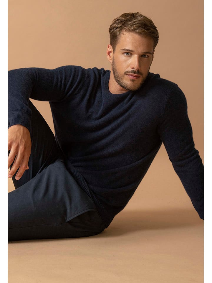 

Кашемировый пуловер Perfect Cashmere, темно-синий