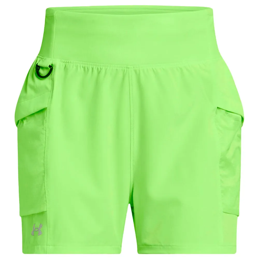 

Шорты Under Armour Trail Run, зеленый