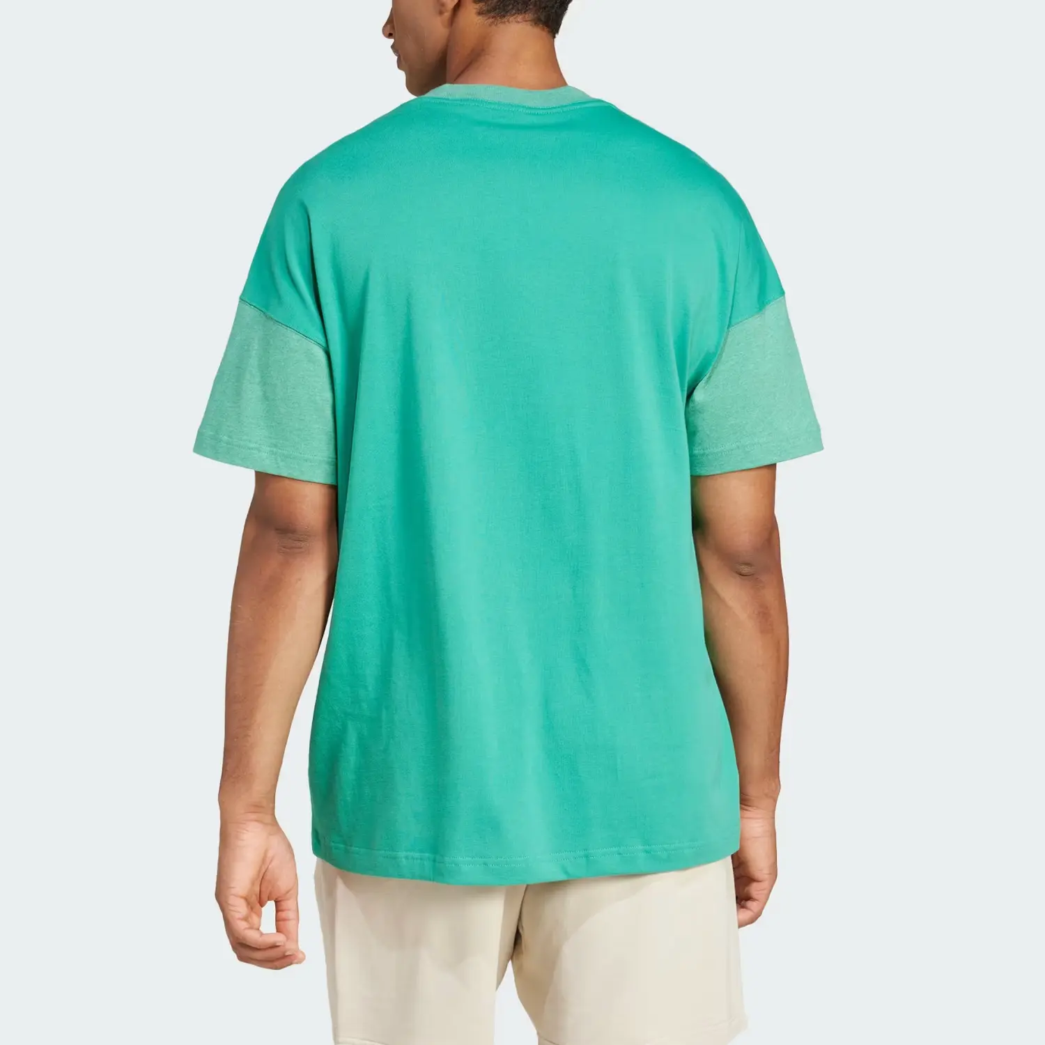 Футболка All Szn Colorblock Adidas, зеленый — фото 4