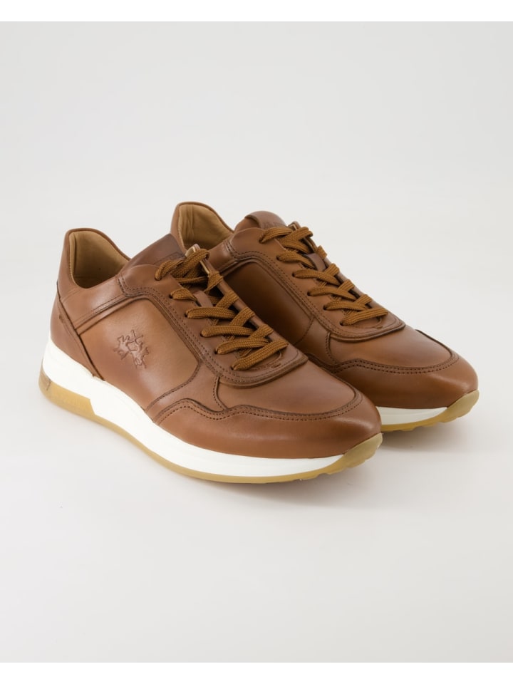 

Кроссовки на шнуровке La Martina Sneaker low, коричневый