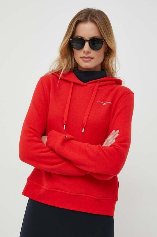 

Толстовка с капюшоном Tommy Hilfiger, красный