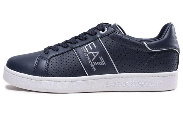 

EMPORIO ARMANI EA7 Стильные кроссовки для скейтбординга унисекс, Темно-синий