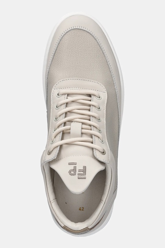 Кожаные кроссовки Low Top Tech Crumbs Filling Pieces, бежевый — фото 4