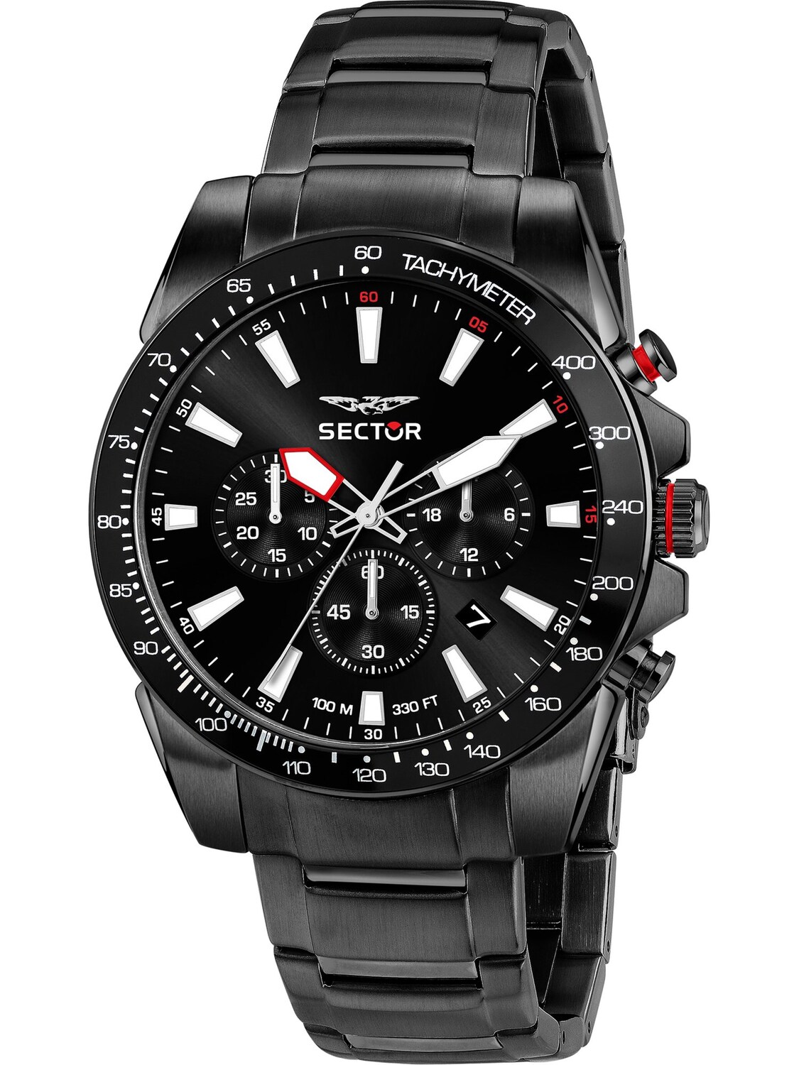 

SECTOR Аналоговые часы в черном цвете