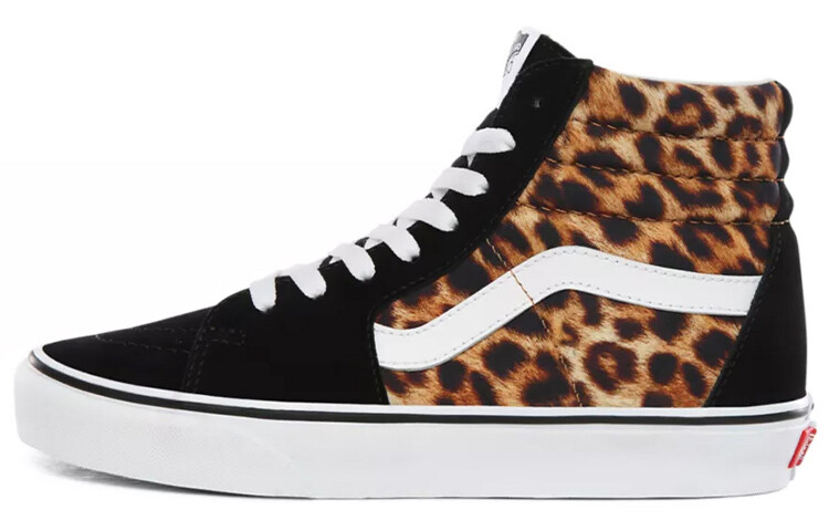 

Кроссовки Vans Sk8-Hi Leopard Black White, Черный, Кроссовки Vans Sk8-Hi Leopard Black White