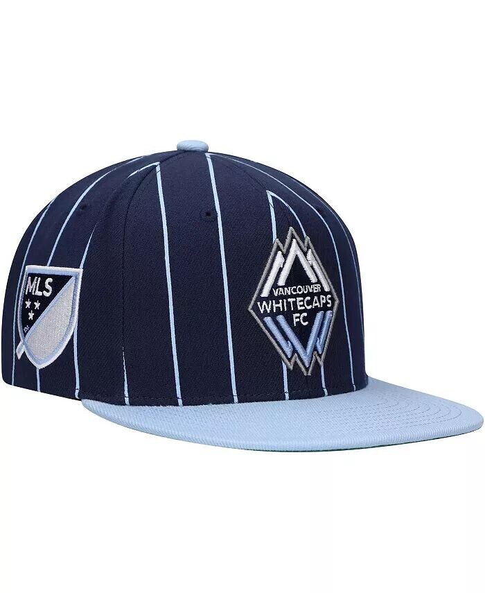 

Мужская темно-синяя кепка Snapback с булавкой Vancouver Whitecaps FC Team Mitchell & Ness