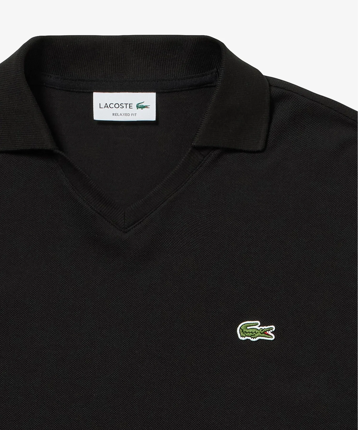 Футболка-поло Lacoste L.12.12 с воротником-стойкой, классический крой, однотонная — фото 3