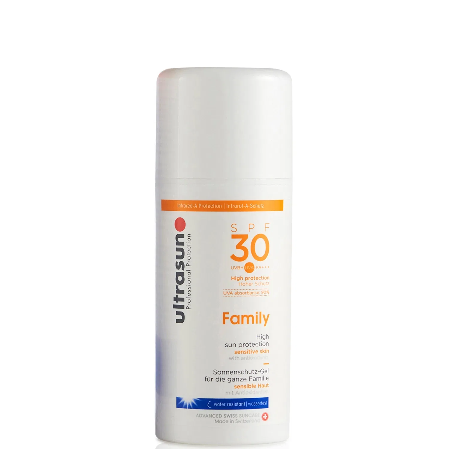 Семейный солнцезащитный крем SPF 30 для очень чувствительной кожи (100 мл) и средство после загара Ultrasun — фото 2