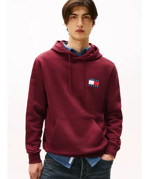 

Толстовка Regular fit Tommy Jeans, красный