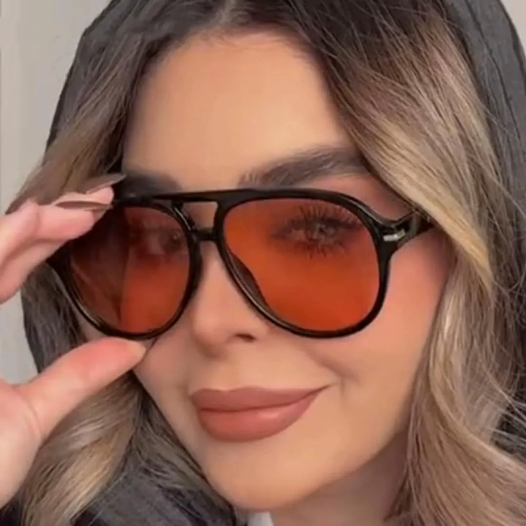 

Солнцезащитные очки с защитой UV400 | Большая оправа, цветные линзы | Для женщин и мужчин | Для занятий спортом на открытом воздухе и вождения DSVIGF, Black Yellow