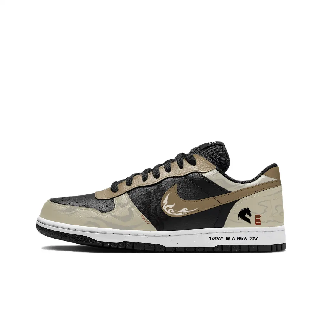 

Nike Мужские низкие скейтерские кроссовки Big Instant Prosperity Cushioning, износостойкие, цвет khaki