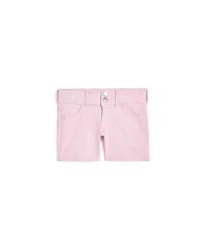 Шорты Low-Rise Midi Color Twill abercrombie kids, Chalk Pink
