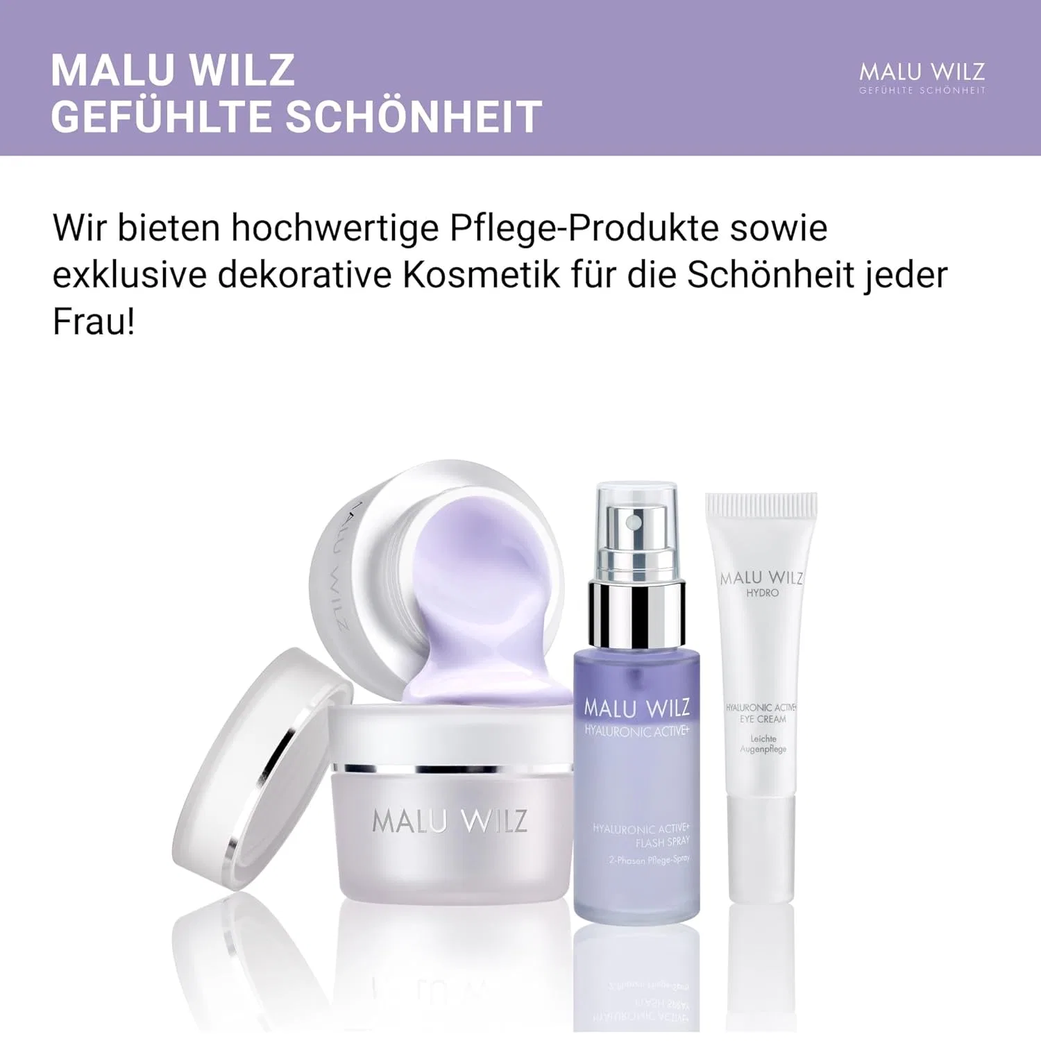 Спрей для лица «Hyaluronic Active+ Flash Spray» от Malu Wilz Kosmetik Malu Wilz — фото 2