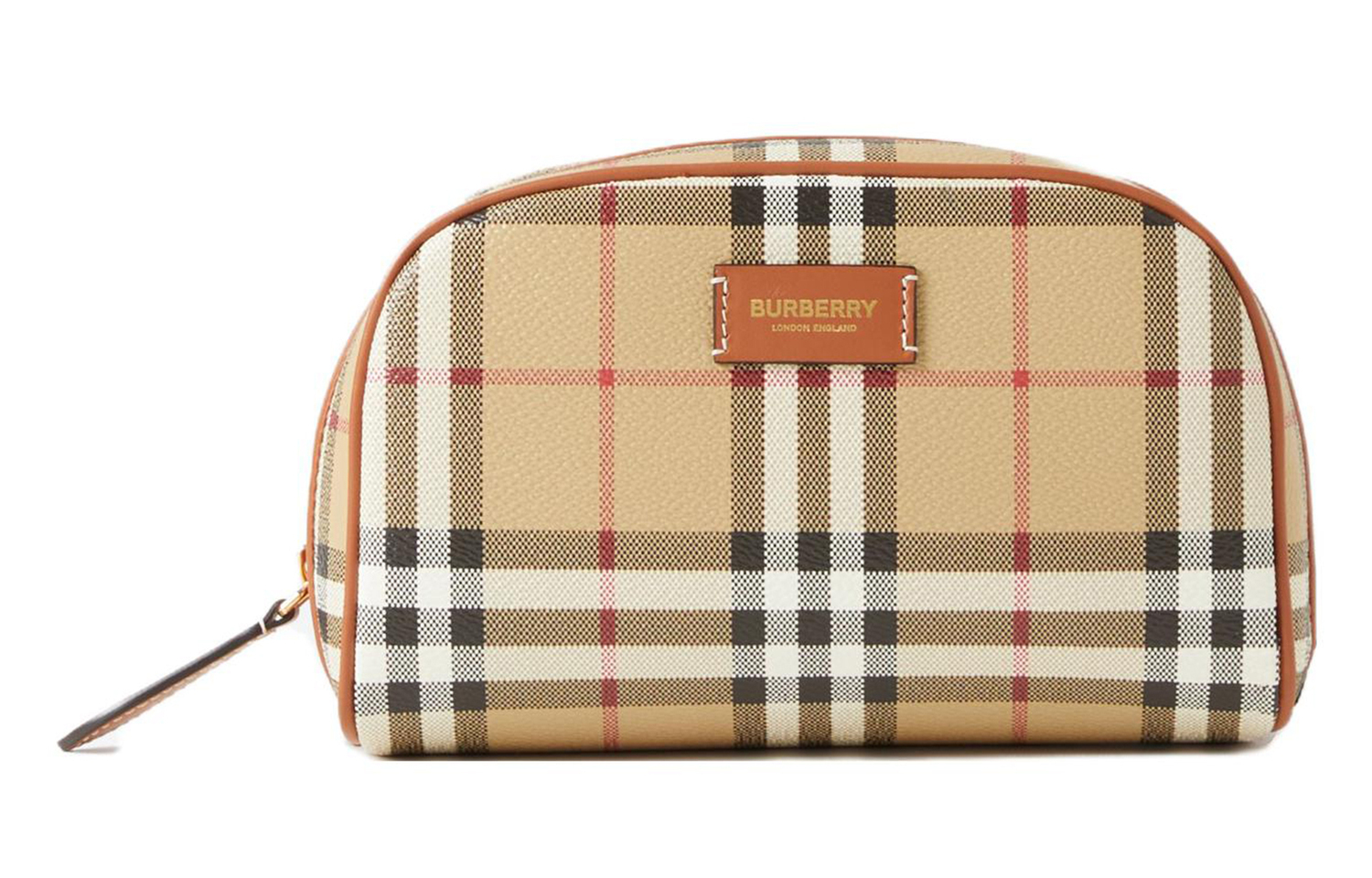

Burberry Маленький клетчатый дорожный мешочек Archive бежевый