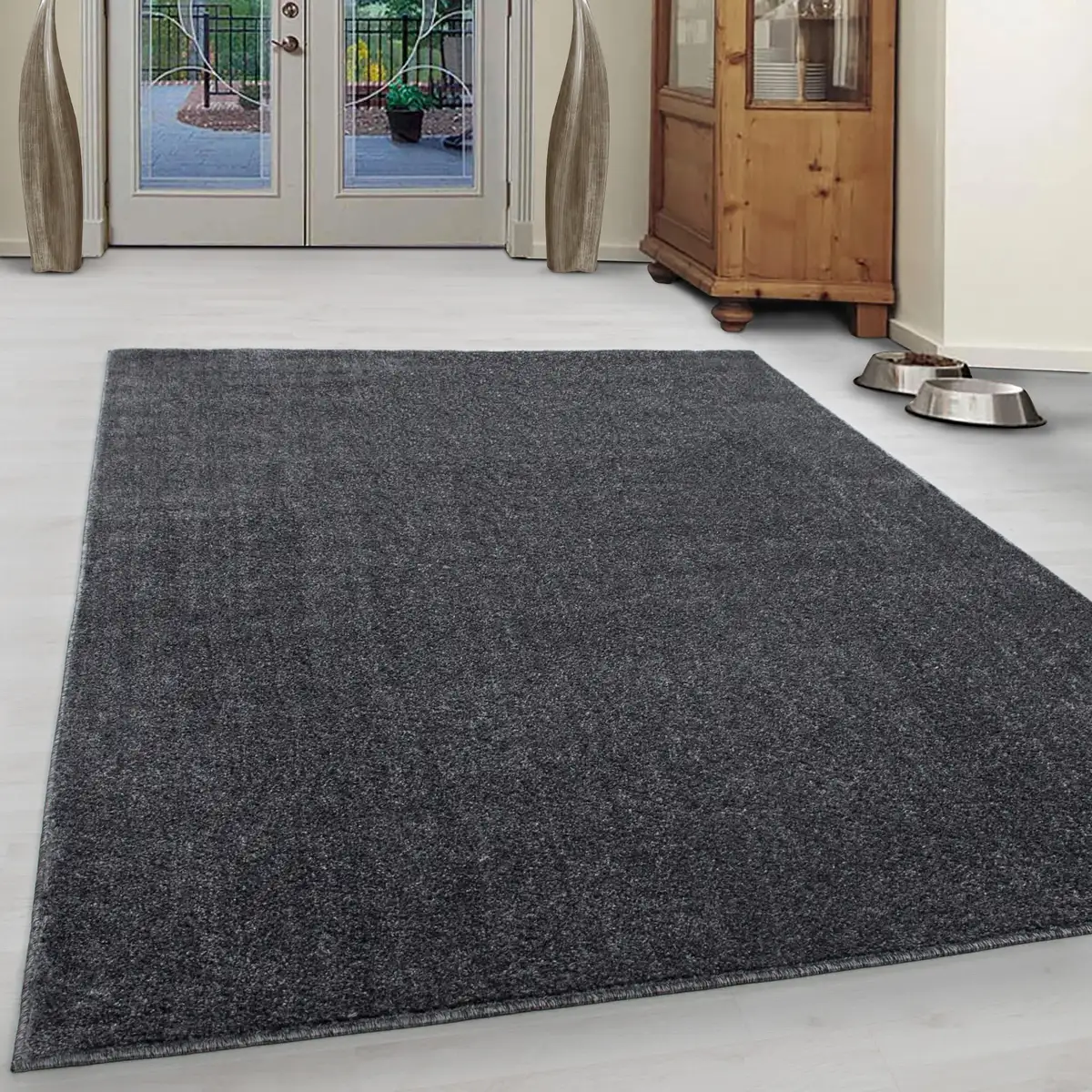 

Ayyildiz Carpets Ковер "ATA", прямоугольный, с коротким ворсом, однотонный, большой выбор цветов, прочный, также как дорожка и круглый Ayyildiz Teppiche 160х230 см, серый
