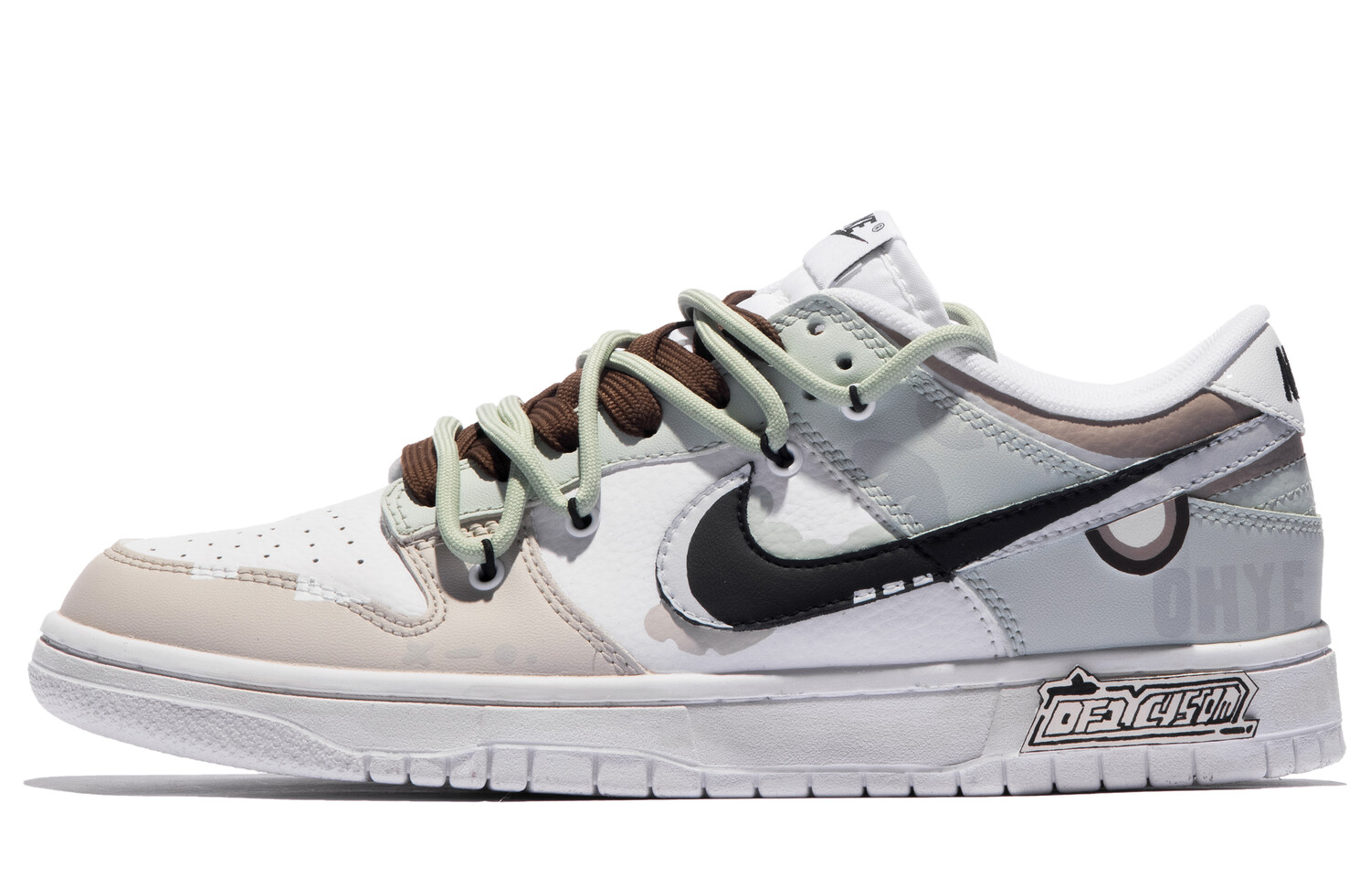 

Мужские кроссовки для скейтбординга Nike Dunk, White