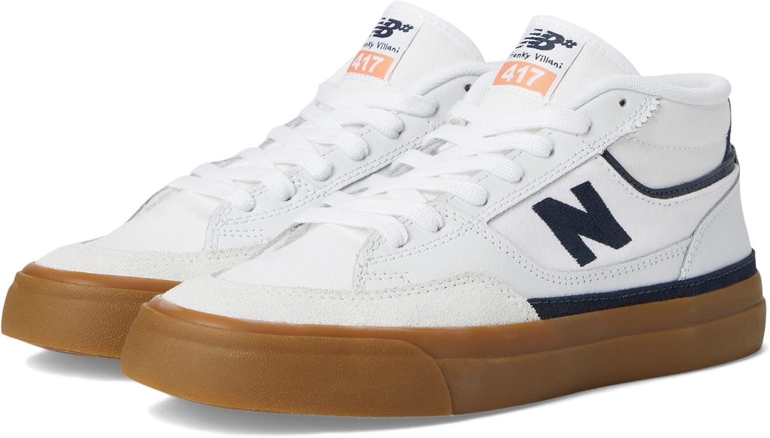 

Мужские кроссовки для скейтбординга New Balance 417 Franky Villani, White