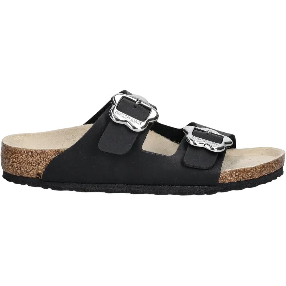 Аризона Slip Resistant Abrasion Resistant низкие детские сандалии Birkenstock, черный — фото 3