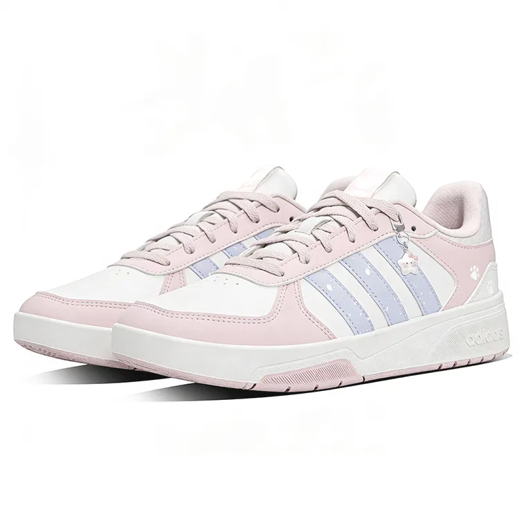 Кроссовки Adidas COURTBEAT Pink Blue Cat Paw — фото 4