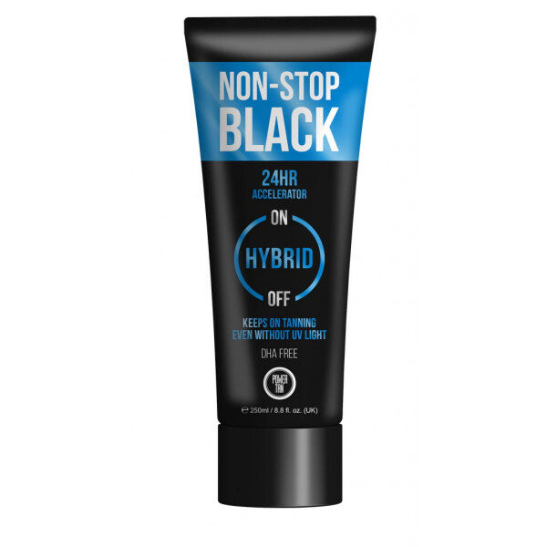 

Power Tan, Non-Stop Black Hybrid, Body Accelerator